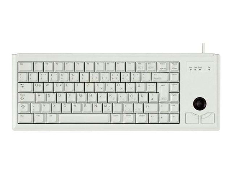 Cherry Compact-Keyboard G84-4400 - Tastaturen - Deutsch - Grau