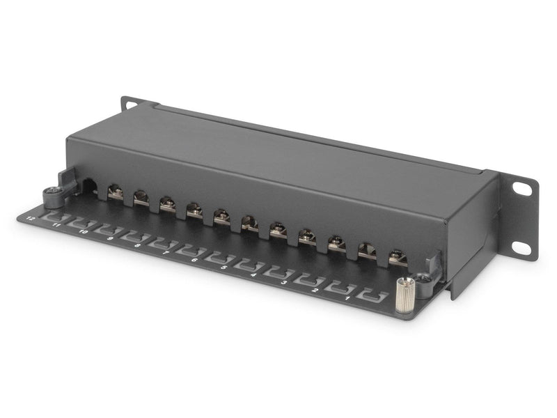 DIGITUS DN-91612S - 12-Port Cat6 Shielded - Patch Panel