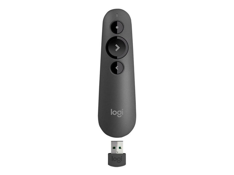 Logitech R500s Laser Presentation Remote - Graphite
