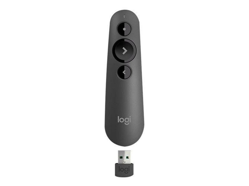Logitech R500s Laser Presentation Remote - Graphite