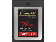 SANDISK Extreme Pro CFexpress - 1700MB/s - 128GB