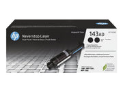 HP 143AD / W1143AD - Black Toner 2-Pack