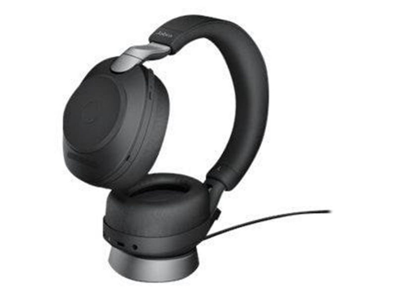 Jabra Evolve2 85 Link380c UC Stereo Stand Black