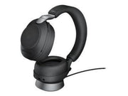 Jabra Evolve2 85 Link380a UC Stereo Stand Black