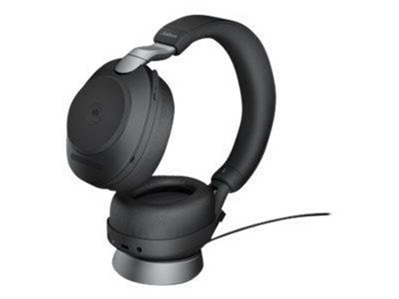 Jabra Evolve2 85 Link380c MS Stereo Stand Black
