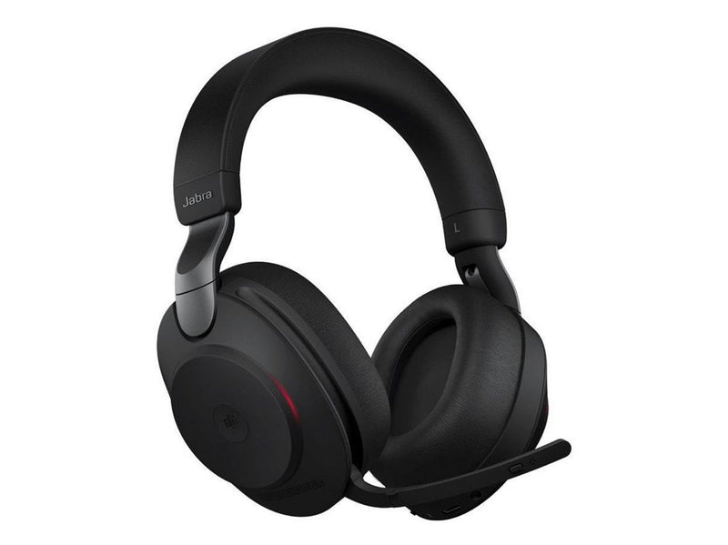 Jabra Evolve2 85 Link380a MS Stereo Stand Black