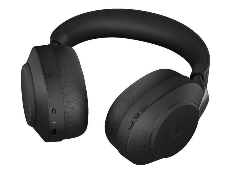 Jabra Evolve2 85 Link380a MS Stereo Stand Black