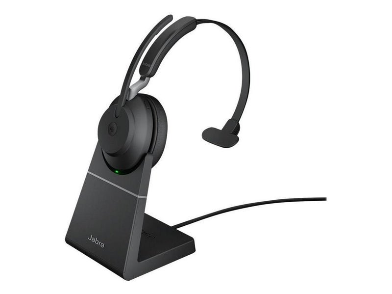 Jabra Evolve2 65 Link380a MS Mono Stand Black