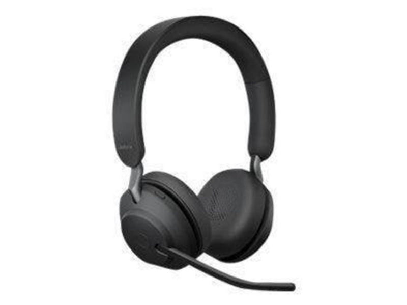 Jabra Evolve2 65 Link380c MS Stereo Stand Black
