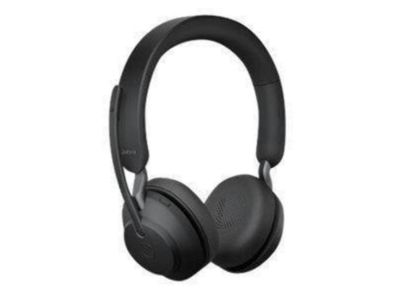 Jabra Evolve2 65 Link380c MS Stereo Stand Black