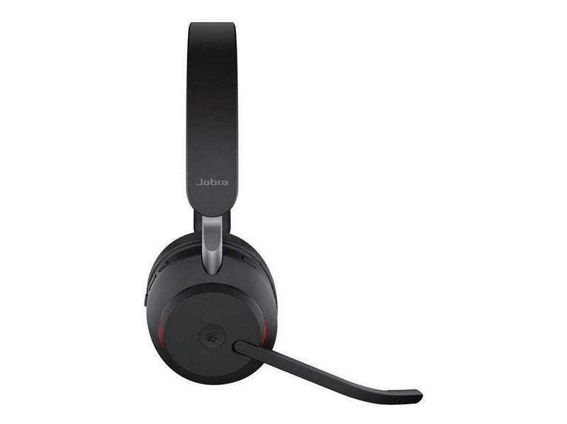 Jabra Evolve2 65 Link380a MS Stereo Stand Black