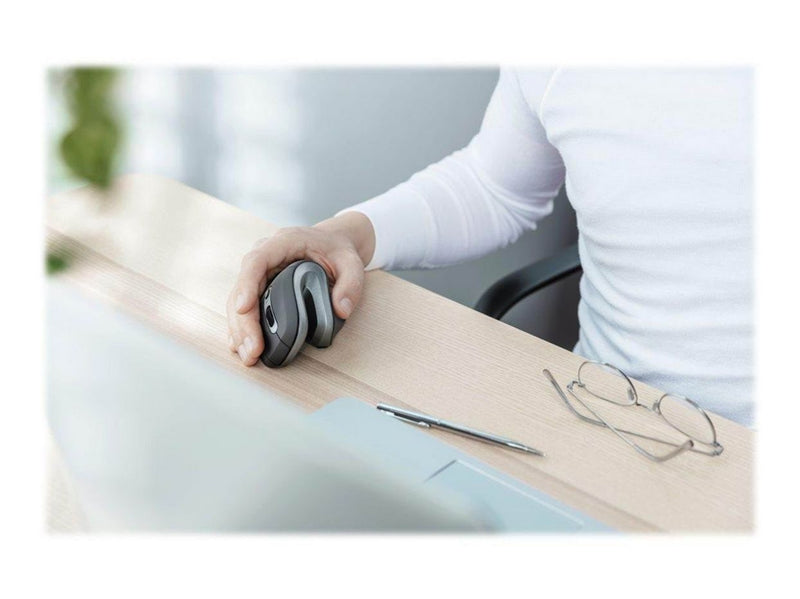 Trust Verro Ergonomic Wireless Mouse - Vertical mouse (Schwarz)