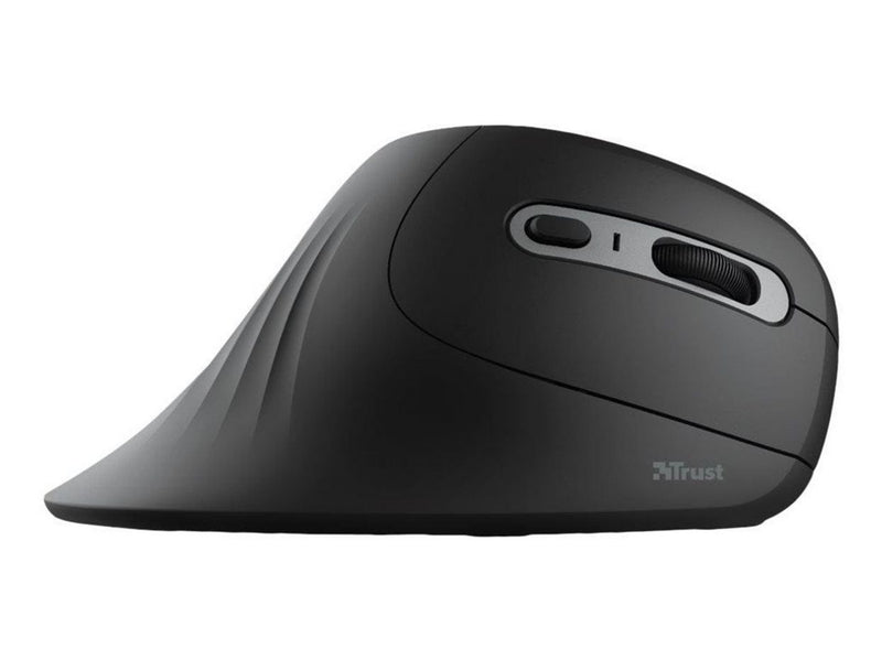 Trust Verro Ergonomic Wireless Mouse - Vertical mouse (Schwarz)