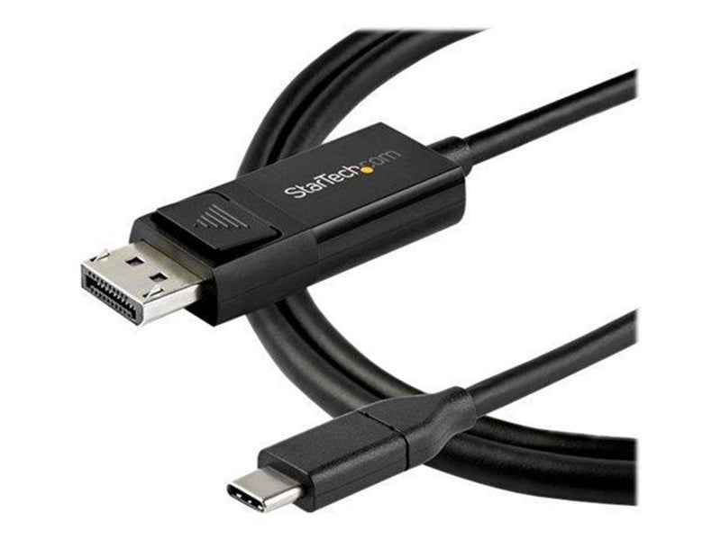 StarTech.com 3.3 ft. (1 m) USB C to DisplayPort 1.4 Cable - Bidirectional - USB / DisplayPort cable - 1 m