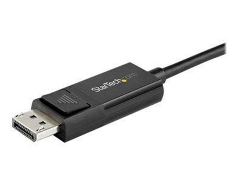 StarTech.com 3.3 ft. (1 m) USB C to DisplayPort 1.4 Cable - Bidirectional - USB / DisplayPort cable - 1 m