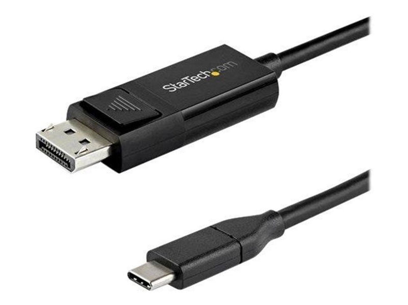 StarTech.com 3.3 ft. (1 m) USB C to DisplayPort 1.4 Cable - Bidirectional - USB / DisplayPort cable - 1 m