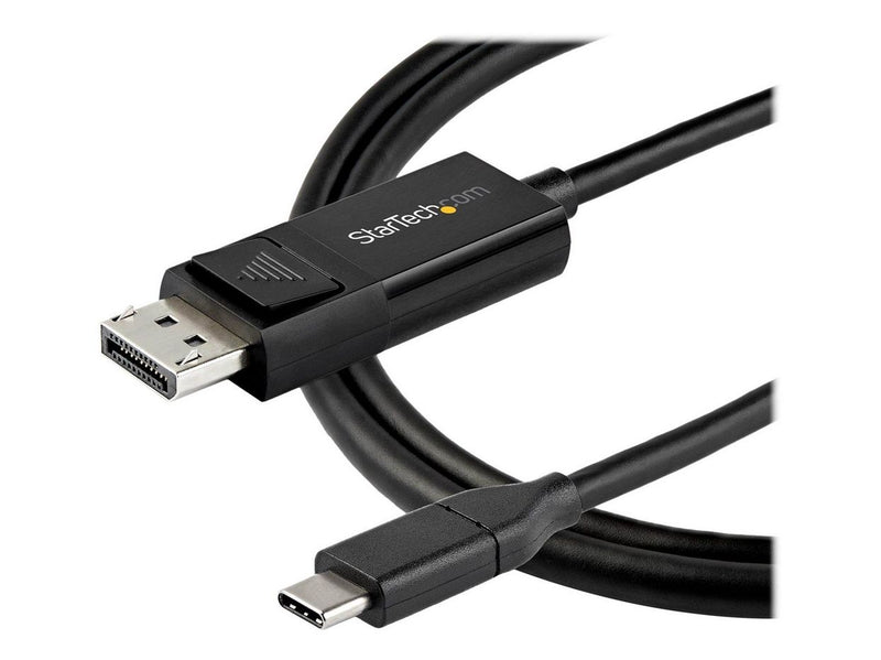StarTech.com 3.3 ft. (1 m) USB C to DisplayPort 1.4 Cable - Bidirectional - USB / DisplayPort cable - 1 m
