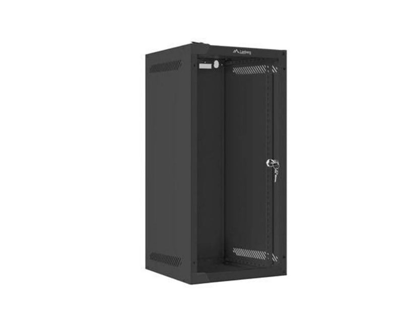 Lanberg WF10-2312-10B - 12U Wall Mount Rack Cabinet