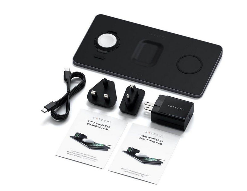 Satechi Trio Wireless Charger With Magnetic Pad