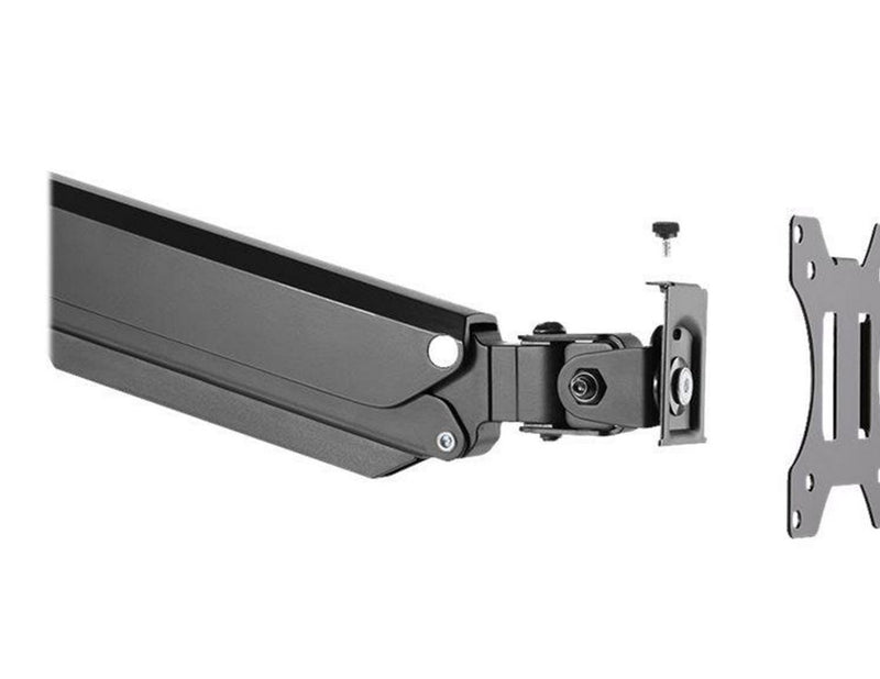 Deltaco Office triple hydraulisk monitor-arm 17"-27"