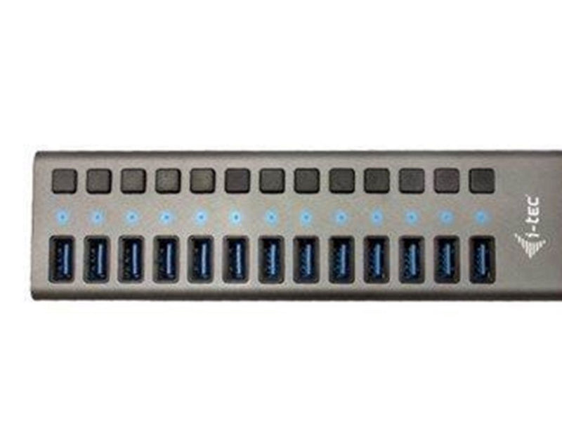 I-Tec USB 3.0 Charging HUB - 13-Port - 60W USB-Hubs - 13 - Grau