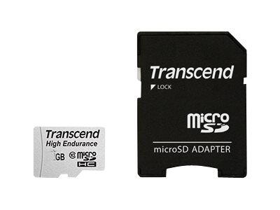 Transcend microSDHC Speicherkarte 16 GB mit Adapter