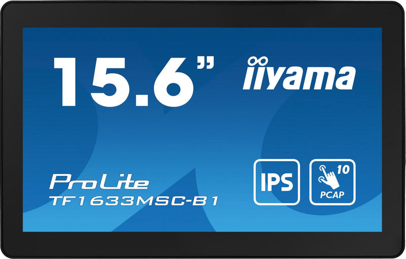iiyama ProLite TF1633MSC-B1 Touch-Monitor 39.5cm (15.6')