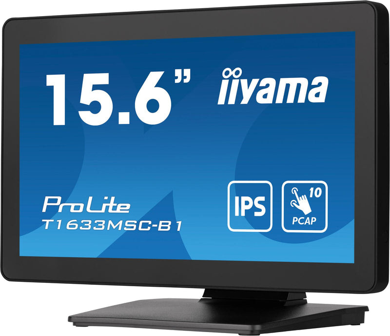 iiyama ProLite T1633MSC-B1 Touch-Monitor 39.5 cm (15.6') schwarz