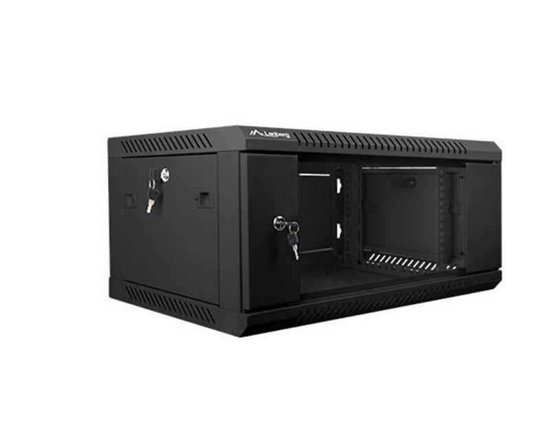 Lanberg WF01-6404-10B - 4U - Wall Mount Rack Cabinet