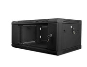 Lanberg WF01-6404-10B - 4U - Wall Mount Rack Cabinet