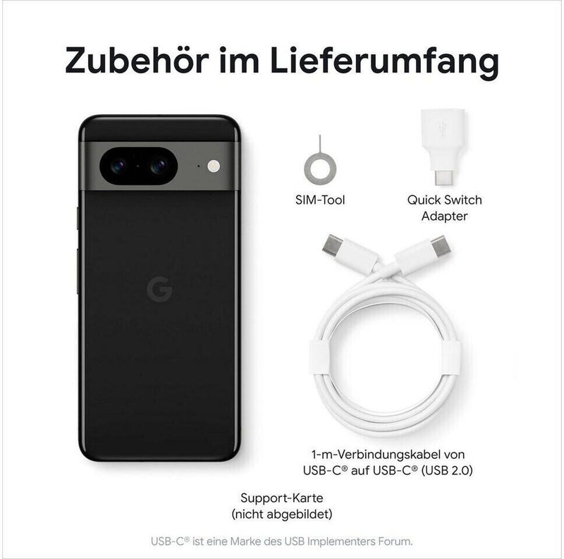 Google Pixel 8 256GB Obsidian