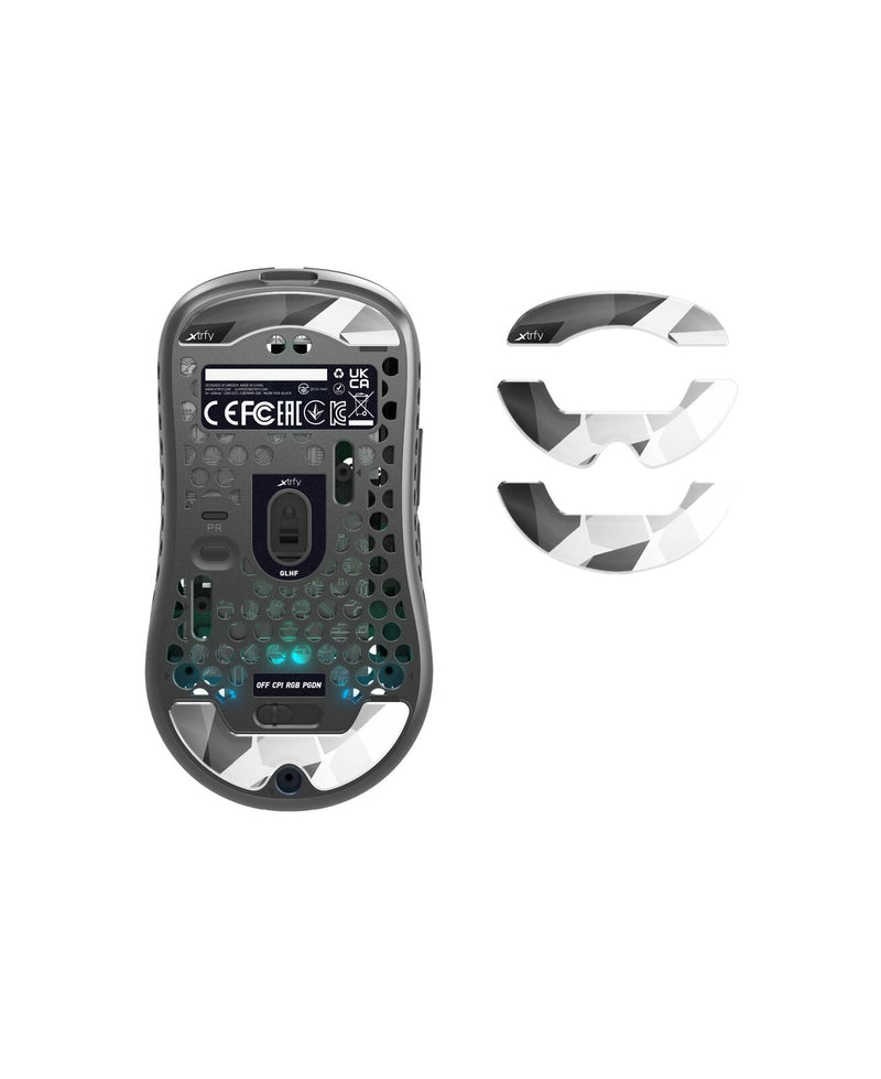 CHERRY Xtrfy M42/M42 Wireless Glass Skates