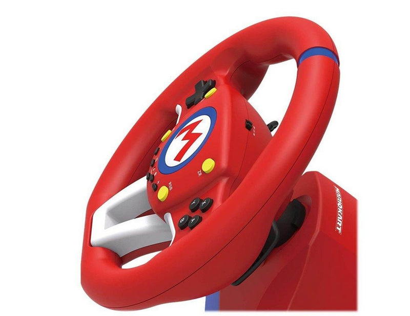 HORI Mario Kart Racing Wheel Pro Mini - Wired Wheel, gamepad and pedals set - Nintendo Switch