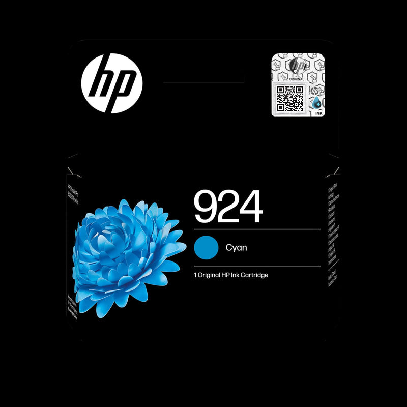 HP Original 924 Druckerpatrone - cyan (4K0U3NE)