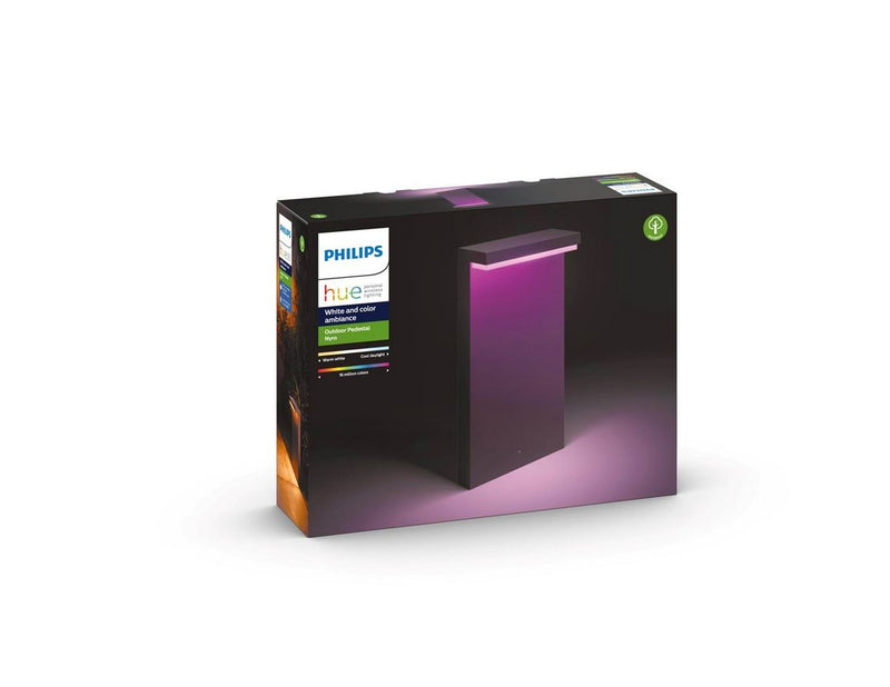 Philips Hue Outdoor Nyro Pedestal - Black
