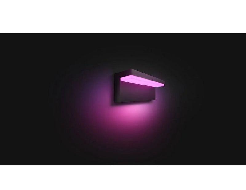 Philips Hue Nyro Outdoor Wall Light — White & Color Ambiance