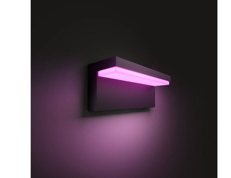 Philips Hue Nyro Outdoor Wall Light — White & Color Ambiance