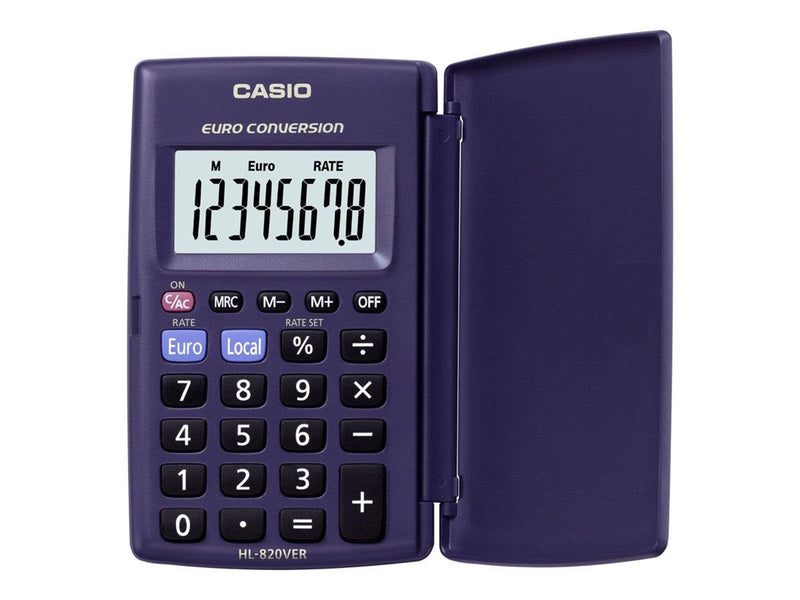 CASIO Calculator casio hl-820ver 8 digits