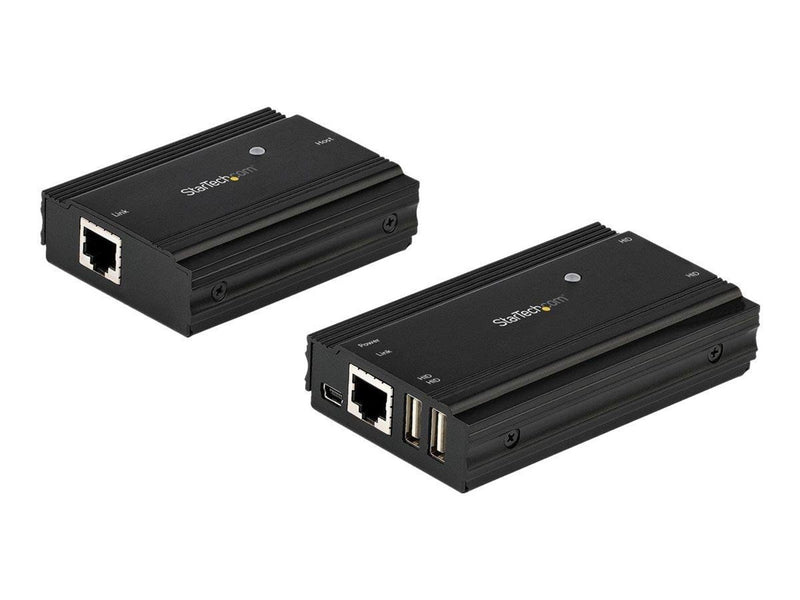 StarTech.com 4-Port USB 2.0 Extender Hub over Single CAT5e/CAT6 Ethernet Cable (RJ45) - 330ft (100m) - USB Extender Hub Adapter