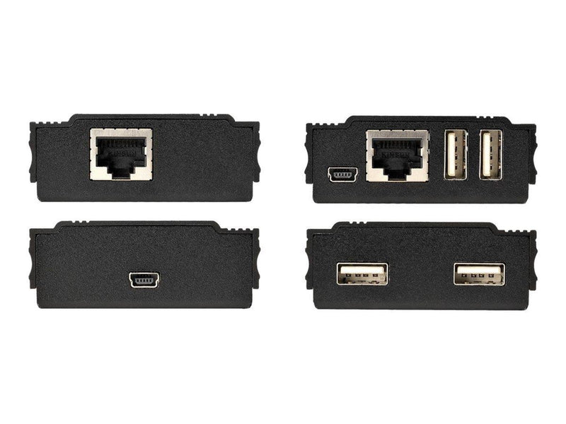 StarTech.com 4-Port USB 2.0 Extender Hub over Single CAT5e/CAT6 Ethernet Cable (RJ45) - 330ft (100m) - USB Extender Hub Adapter