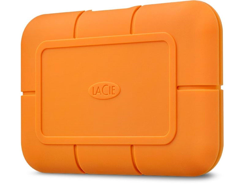 LaCie Rugged SSD USB-C Portable - 4TB - Orange - Extern SSD - Thunderbolt 3