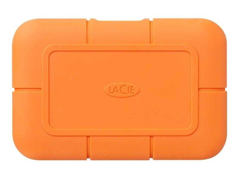 LaCie Rugged SSD USB-C Portable - 4TB - Orange - Extern SSD - Thunderbolt 3