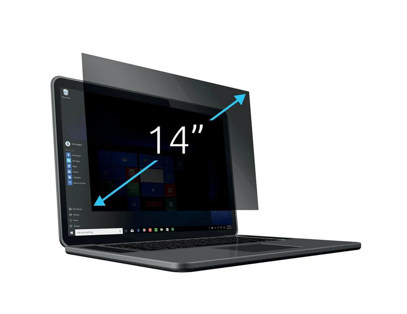 Kensington 14" (16:9) Blickschutzfilter 2-fach abnehmbar für Laptops