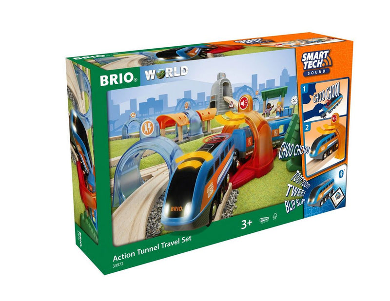 Brio Action Tunnel Travel Set (Smart Tech Sound)