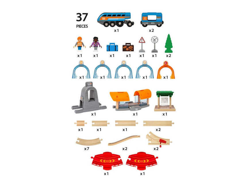 Brio Action Tunnel Travel Set (Smart Tech Sound)
