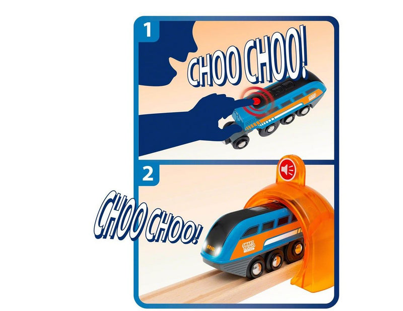 Brio Action Tunnel Travel Set (Smart Tech Sound)