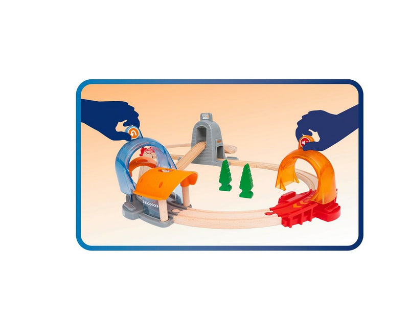Brio Action Tunnel Travel Set (Smart Tech Sound)
