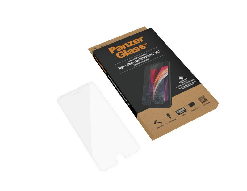 PanzerGlass Screen Protector Apple iPhone 8 | 7 | 6s | 6 | SE (2020/2022) | Standard Fit