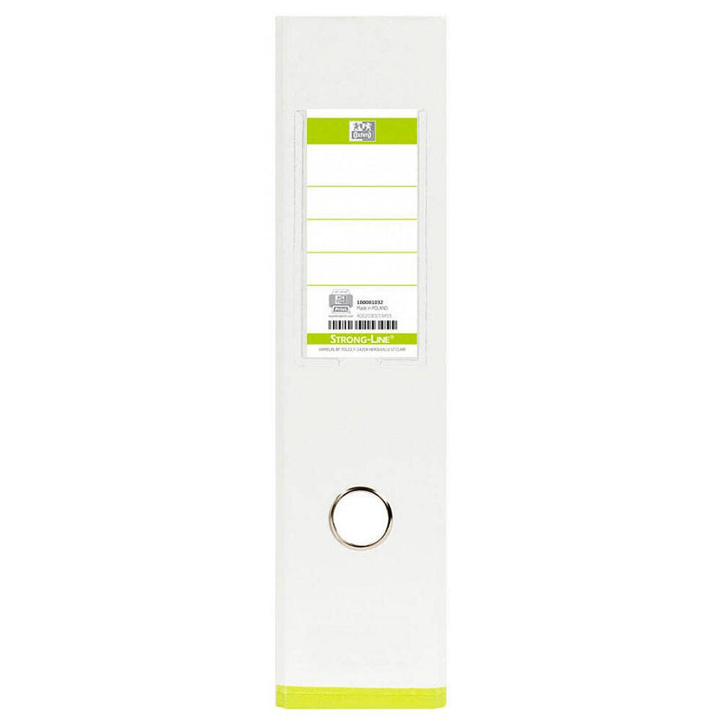 OXFORD myColour Strong-Line Ordner Kunststoff 8,0 cm DIN A4 - weiß