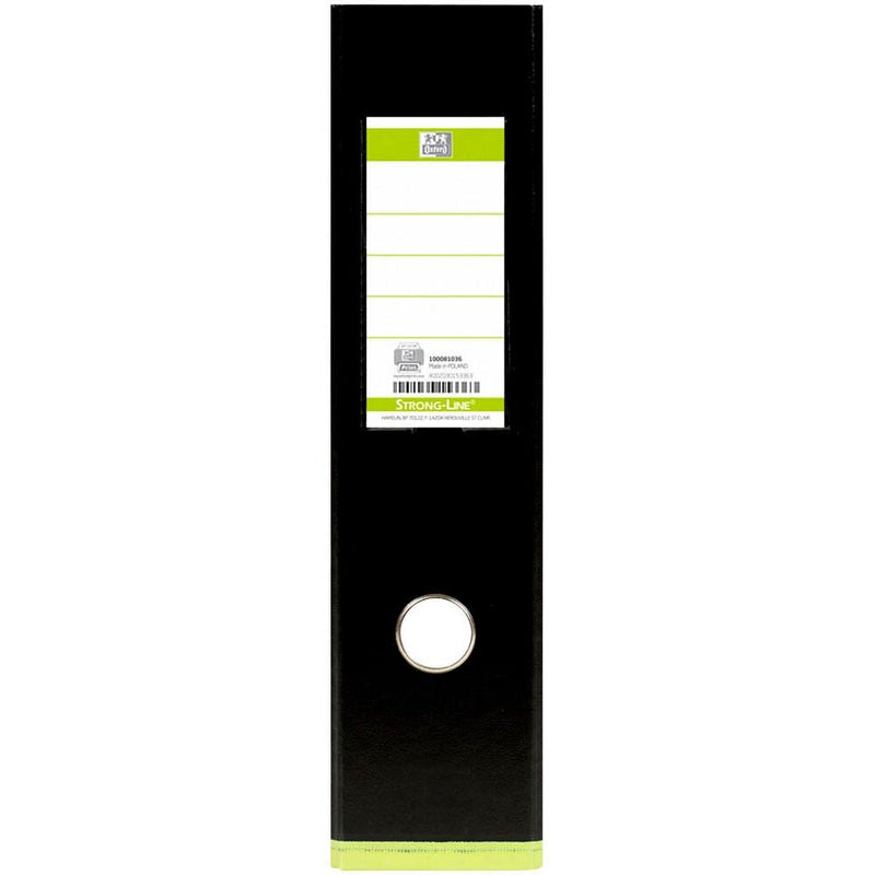 OXFORD myColour Strong-Line Ordner Kunststoff 8,0 cm DIN A4 - schwarz